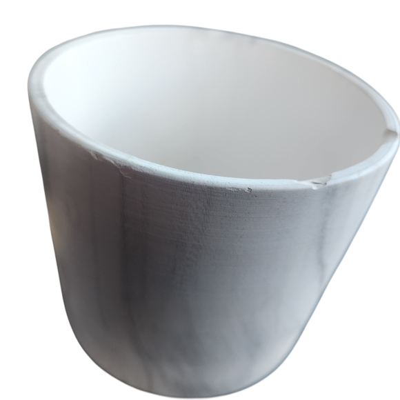 Marble pattern planter/pot - Picture 5 of 8